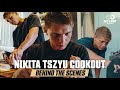 Nikita tszyus crazy fight camp cookout  frozen testicles smoked meat livers  more
