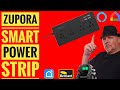 Zupora WIFI Smart Power Strip Works with Alexa and Google Home Smart Life APP and Other APPs