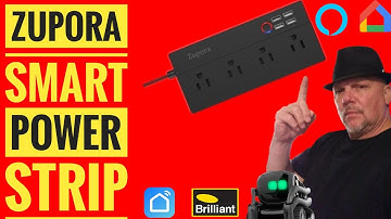 Zupora WIFI Smart Power Strip Works with Alexa and Google Home Smart Life APP and Other APPs