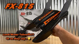 Goolrc Fx-815 2Ch Rc Plane - Landwater Takeoff? - Unboxing Review