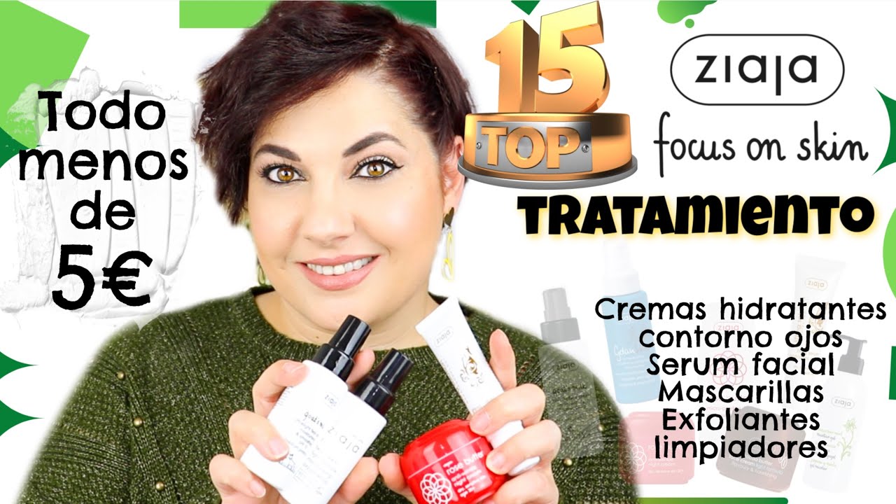 TOP 15 TRATAMIENTO ZIAJA - TODO POR MENOS DE 5€ - BELLEZA LOW COST ❤️⎥Monica Vizuete