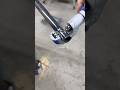 Demonstration of a stainless steel pipe cutter