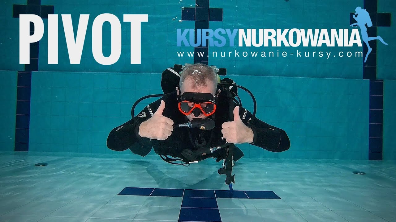 PIVOT - ćwiczenie 💦 [ balansowanie na płetwach ] Nurkowanie Kursy Bydgoszcz 💙