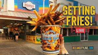 Thrasher’s Fries Live Cam | Ocean City MD Boardwalk Tradition