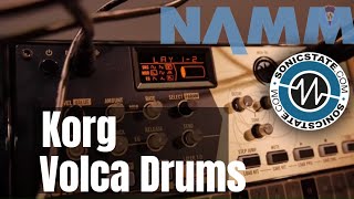 NAMM 2019 Korg Volca Drums
