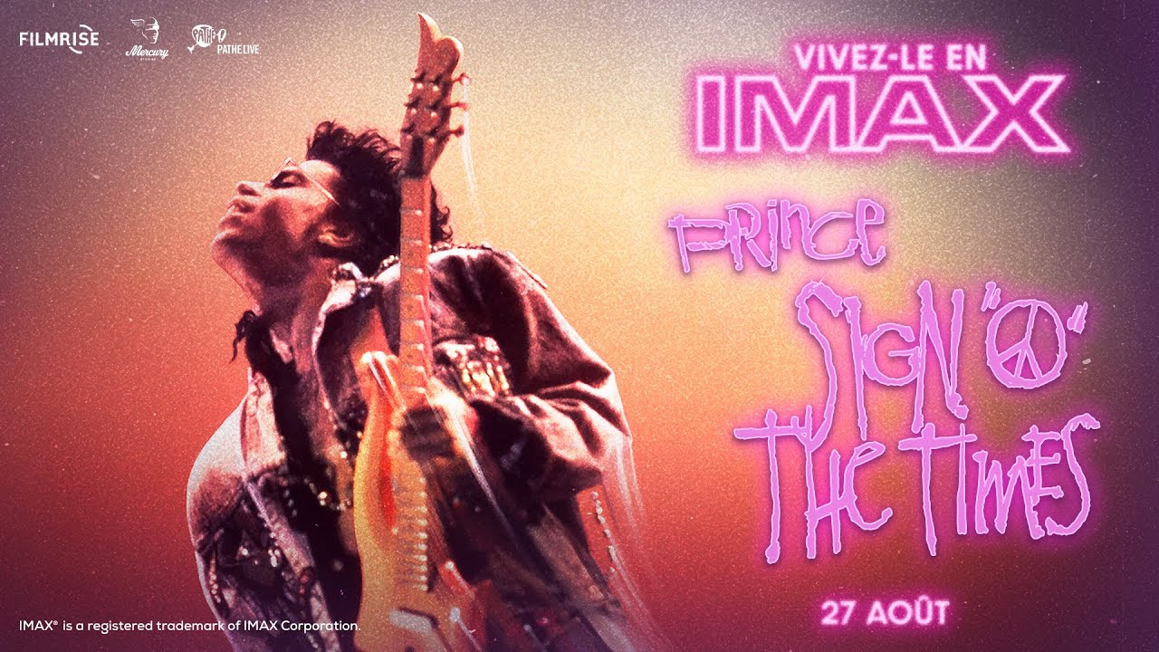 PRINCE - SIGN O' THE TIMES en IMAX | Au cinéma le 27 août | Bande-annonce officielle