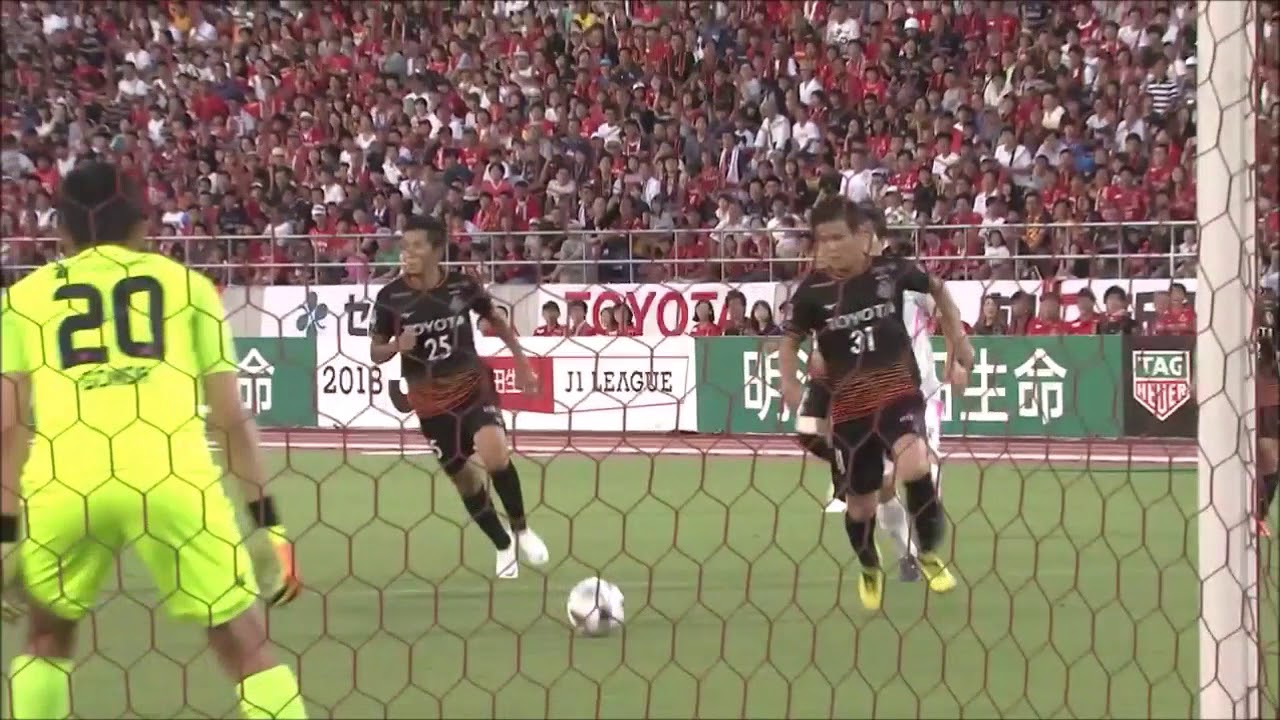 公式 ゴール動画 金井 貢史 名古屋 21分 名古屋グランパスvsサガン鳥栖 明治安田生命ｊ１リーグ 第23節 18 8 19 Youtube