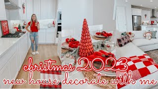 NEW HOUSE CHRISTMAS DECORATE WITH ME 2023 | CHRISTMAS DECORATIONS 2023 | DECORATING FOR CHRISTMAS