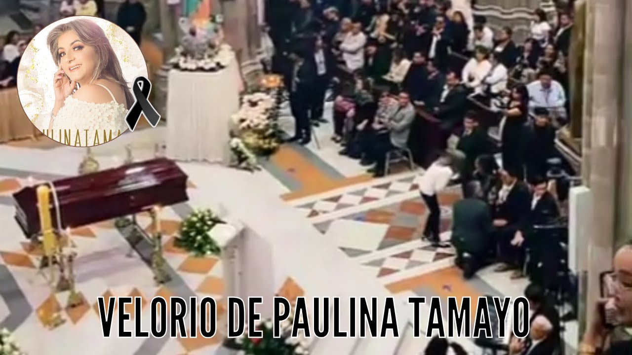 Féretro de Paulina Tamayo ingresa a la Basílica del Voto Nacional