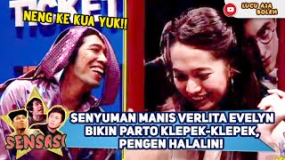 SENYUMAN MANIS VERLITA EVELYN BIKIN PARTO KLEPEK-KLEPEK, PENGEN HALALIN! - SENSASI