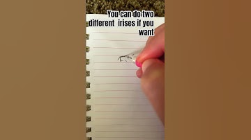 How to draw anime eyes