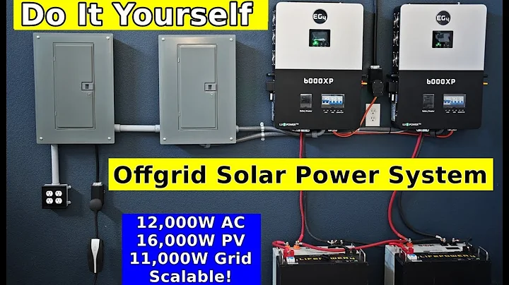 How to Build Expandable Off-grid Solar Systems w/ EG4 6000XP
