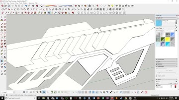 Google Sketchup SpaceShip - Capital Ship Remodel Part 4