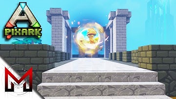 My First Portal Shrine Build! -=- PixARK Gameplay on Pooping Evolved -=- Ep11