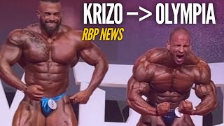 KRIZO ON HIS WAY TO THE OLYMPIA | Fouad Abiad &amp; AJ Kelly | Real Bodybuilding News