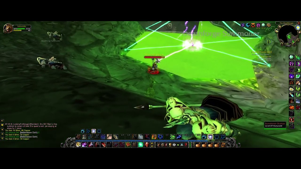 WoW TBC Classic: The Summoning Chamber - YouTube