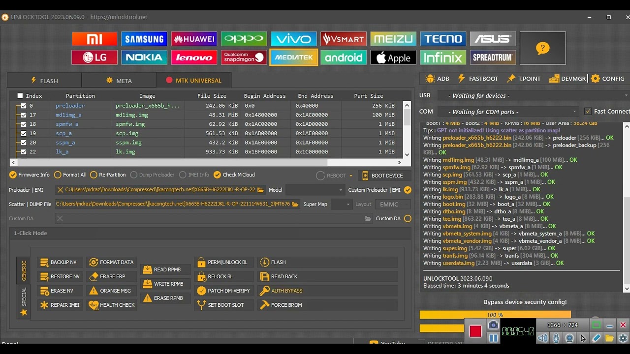 INFINIX HOT 12i X665B dm-verity corruption Fix solution by unlock tool