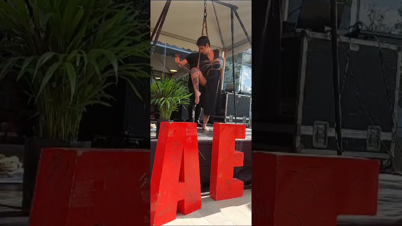 Presentación Shibari - Festival AEFEST 14/09/2024