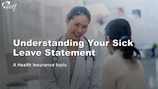 Understanding Your Sick Leave Statement