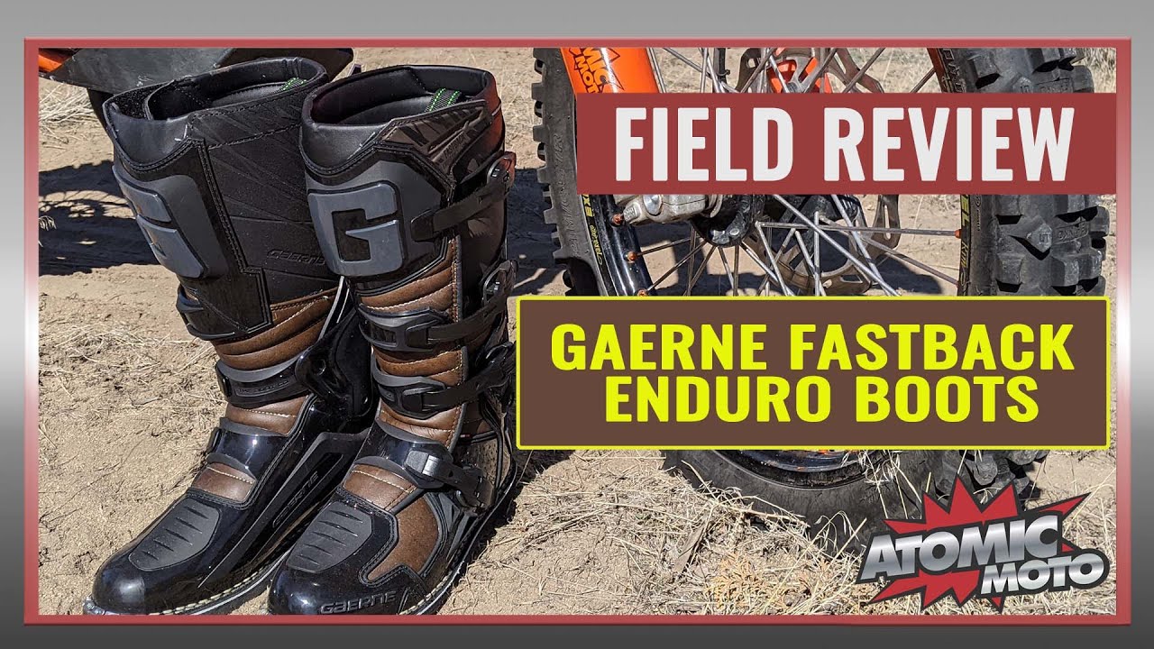 Sociologi krøllet friktion Gaerne Fastback Enduro Boots by Atomic-Moto