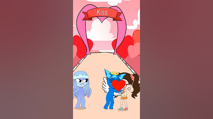 Incredibox Sprunki Kiss Run Challenge: Angel Cade and Alexia #shorts #animation