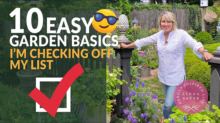 10 EASY GARDEN TASKS To Check Off My List