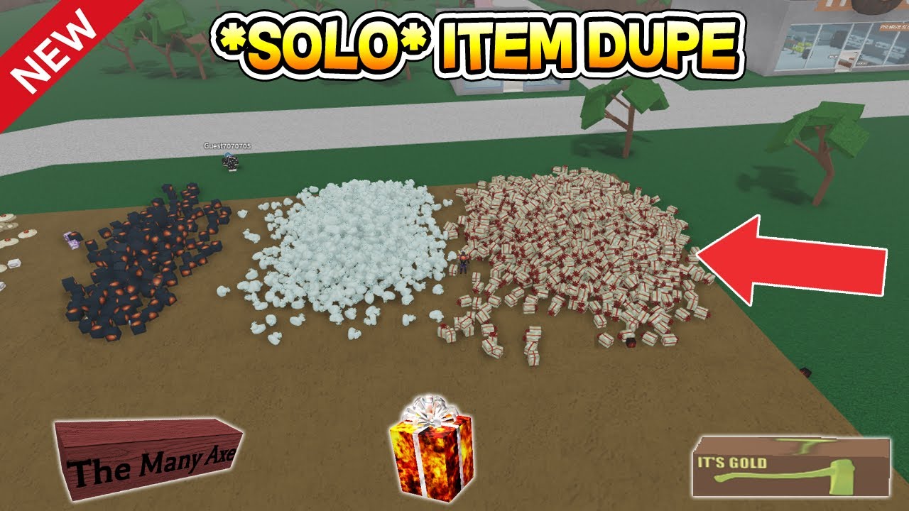 How To Solo Item Dupe New Method Lumber Tycoon 2 Roblox Youtube - roblox how to dupe solo