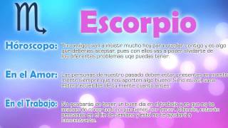 Horóscopo del día - Escorpio - 01/05/2015