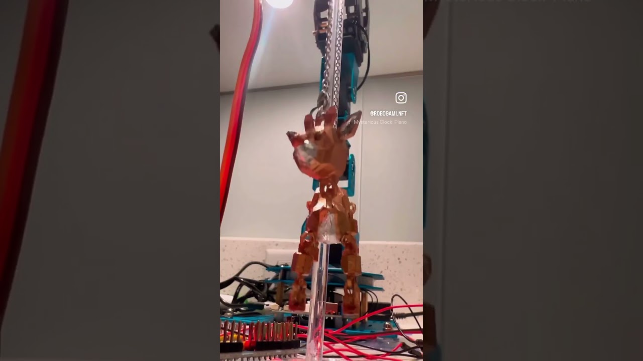 Rudolph the animatronics reindeer 