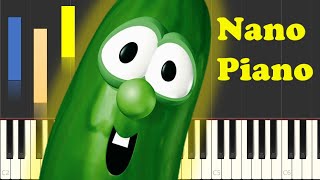 How To Play VeggieTales The Water Buffalo Song On Piano EASY