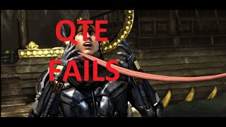 Mortal Kombat X: All QTE fails