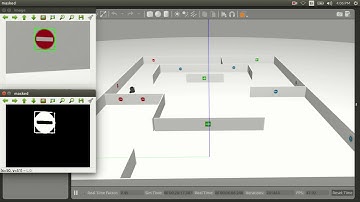 Complex maze navigation using image classification and ROS