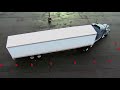 How to blindside parallel park a tractor trailer