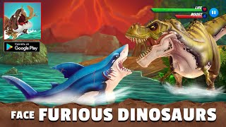 НОВЫЙ HUNGRY SHARK PRIMAL НА АНДРОИД ОБЗОР NEW GAME UBISOFT HUNGRY SHARK PRIMAL ANDROID GAMEPLAY screenshot 1