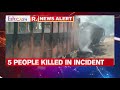 Assam miscreants set 7 trucks ablaze in dima hasao 5 reported dead