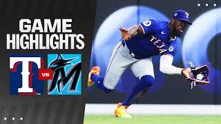 Rangers vs. Marlins Game Highlights (6/2/24) | MLB Highlights screenshot 5