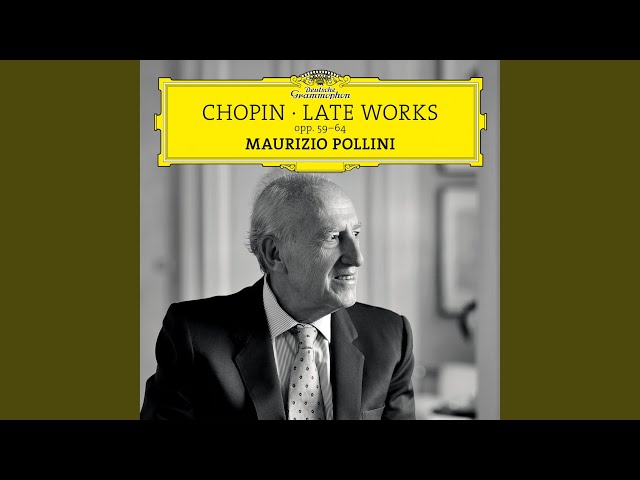 Chopin - Barcarolle : Maurizio Pollini, piano