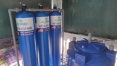 Bộ lọc nước giếng khoan siêu bẩn ECOMAX ECO-G03 tại Hồ Tây, LH 0388898668