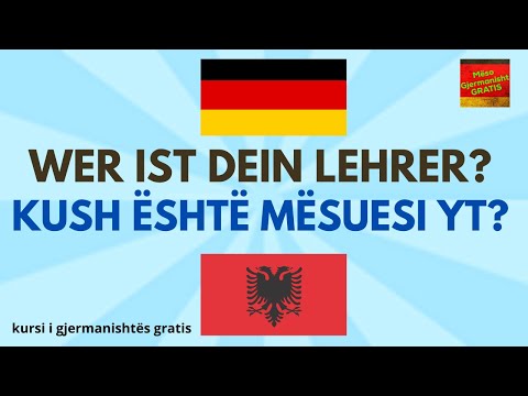Video: Rastet Në Gjermanisht Janë Të Lehta
