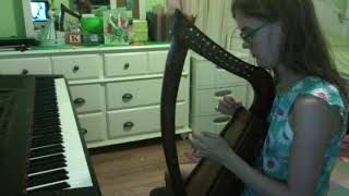 The Hobbit (From "Lord Of The Rings") Played on Harp