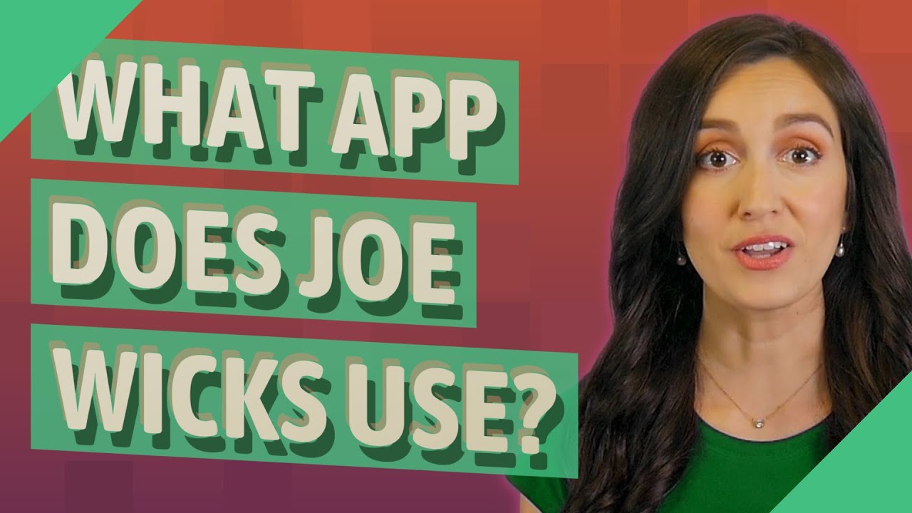 What app does Joe Wicks use? YouTube