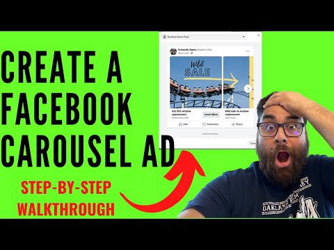 Facebook Carousel Ads - How To Create Facebook Carousel Ads Tutorial (New Ads Manager 2020/2021)