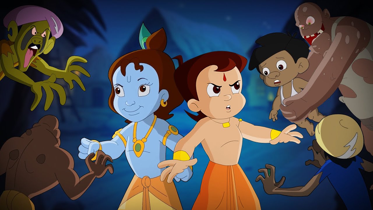 Chhota Bheem aur Krishna vs Zombie | Cartoons for Kids | Adventure Videos  for kids - YouTube