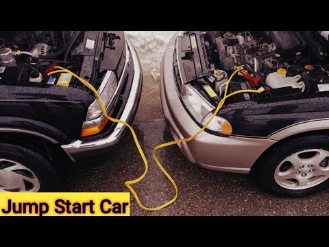 Jump Start Car With Battery Charger
