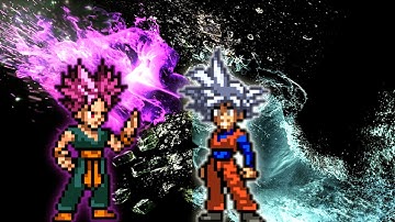 Trunks Ultra Ego(New) VS Goten MUI in Jump Force Mugen