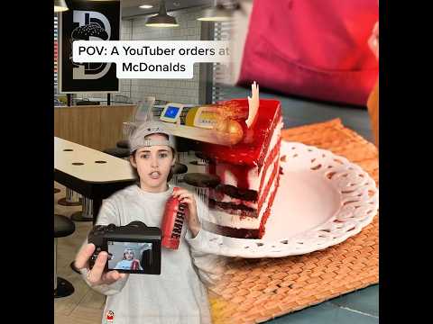This Was So Fun To Film Mcdonalds Fastfood Customerservice