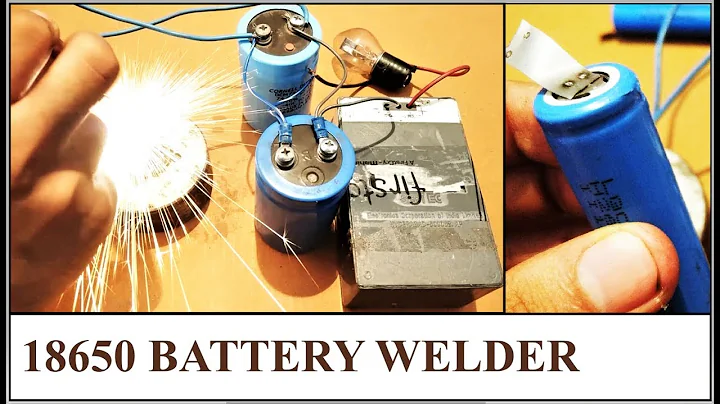 How to Make Battery Spot Welder || Cheap Capacitor Welding DIY