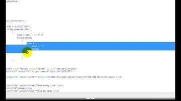 Lập trinh web - PHP căn bản - Bài 15: Tính năm âm lich - tin học