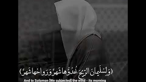 وَلَقَدْ آتَيْنَا دَاوُودَ مِنَّا فَضْلًا - تلاوة رائعة من سورة سبأ للشيخ ناصر القطامي
