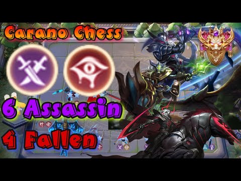 rov assassin  New Update  ROV Carano Chess :  Assassin Fallen โคตรโหดรอบนี้ (กินนิ่มมาก)
